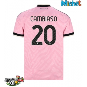 Juventus Andrea Cambiaso #20 Vieraspaita 2026-27 Lyhythihainen Juventus Andrea Cambiaso #20 Vieraspaita 2026-27 Lyhythihainen